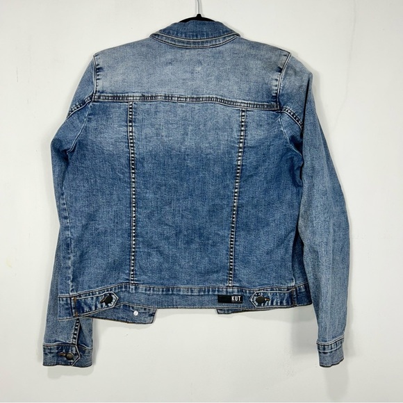 Kut from the Kloth Blue Jean Jacket - Picture 5 of 6